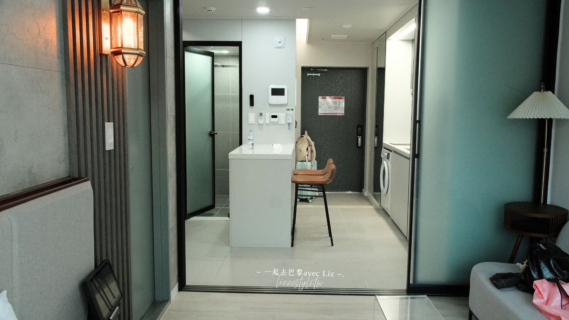 【海雲台大道飯店評價】海雲台站附近高CP值平價飯店，還有提供洗衣機、空間寬敞!