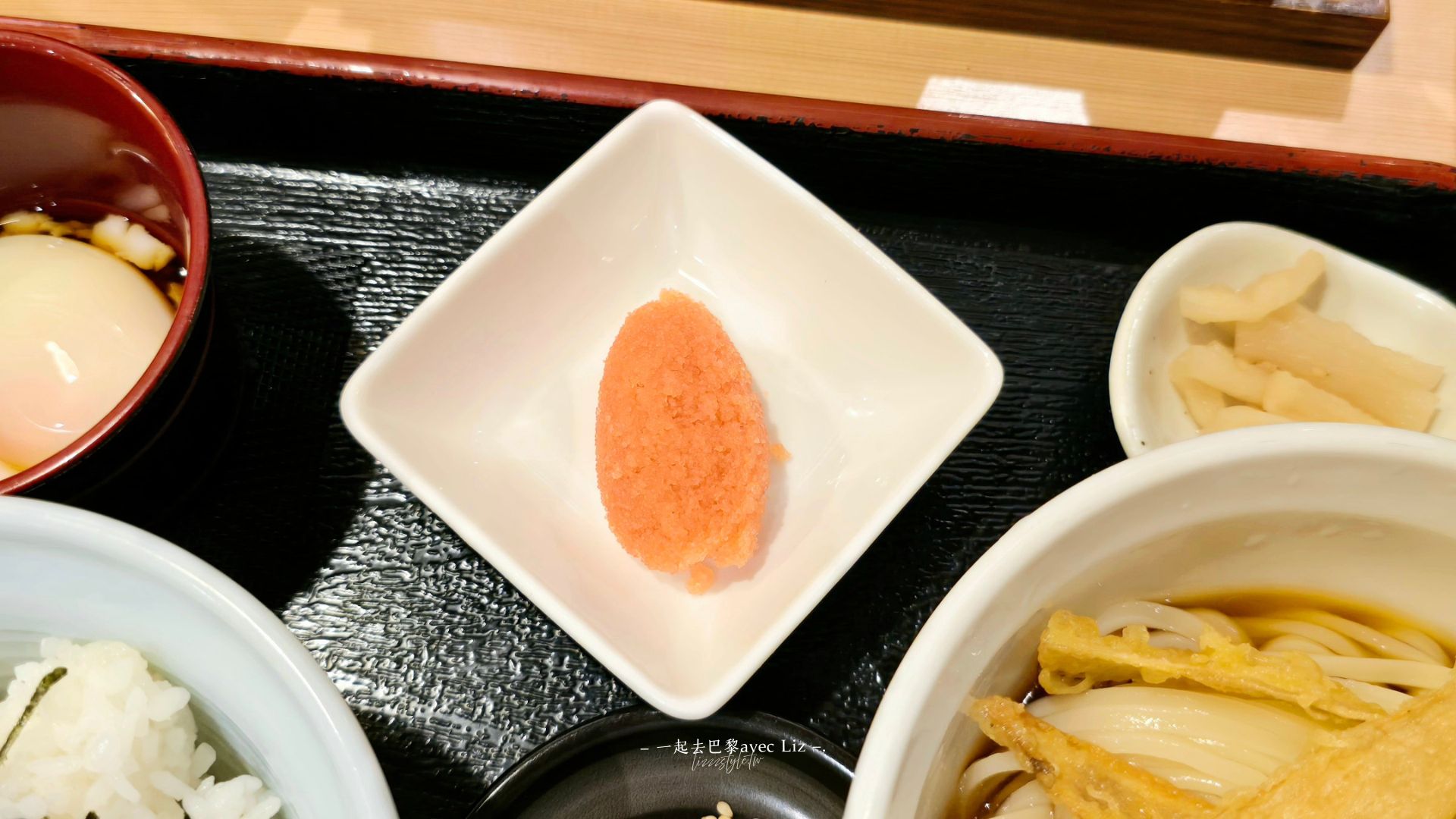 【能古烏龍麵 天神大樓店】天神地下街排隊美食，推薦冷Q烏龍+明太子拌飯！