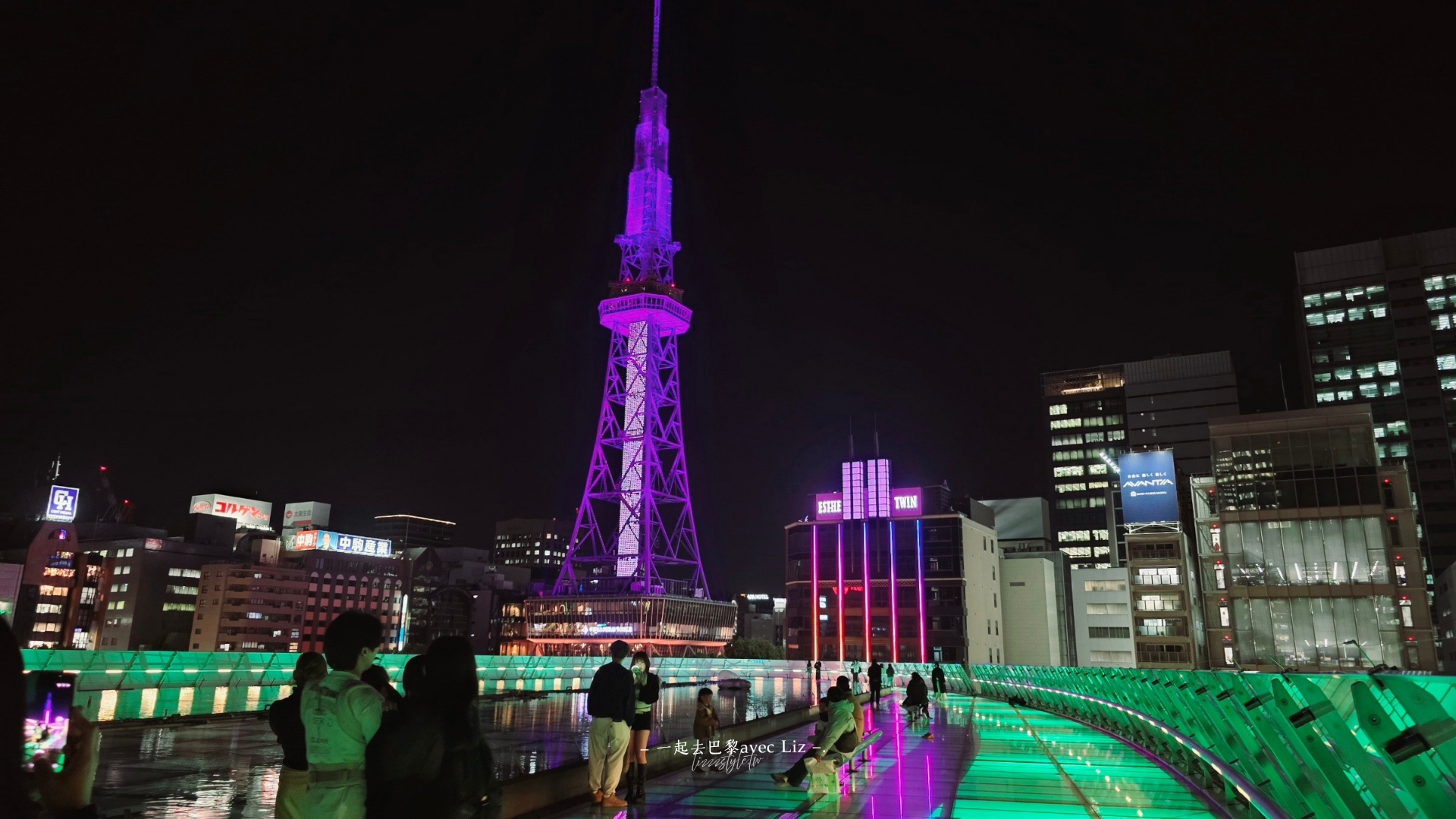 【名古屋景點】綠洲21、水之宇宙飛船及名古屋電視塔，2個夜晚好去處！
