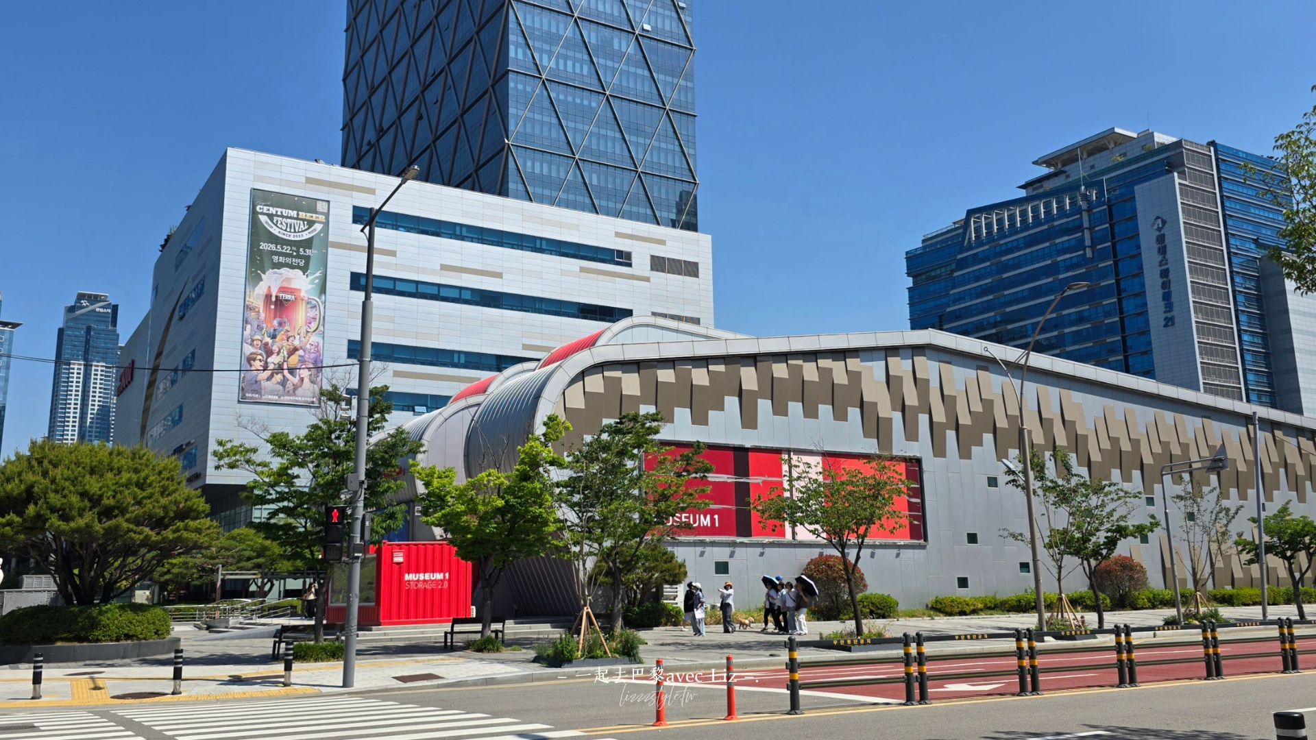 【MUSEUM 1】海雲台沉浸式大型美術館,釜山pass免費入場的室內景點! - 第2張圖 MUSEUM 1釜山海雲台的美術館入口